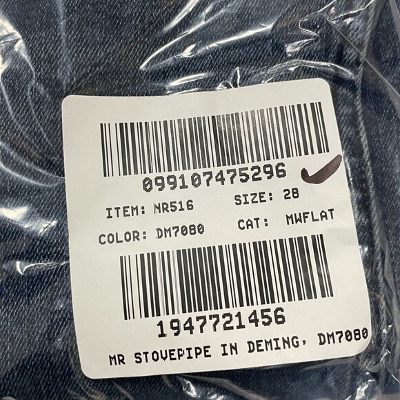 NWT Madewell Stovepipe Jeans Womens 28 Deming Wash NR516 - Picture 6 of 14